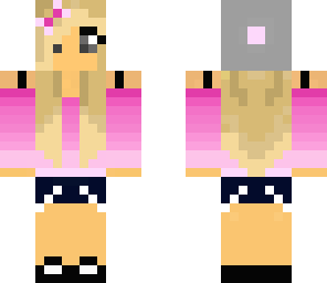 pretty pink girl