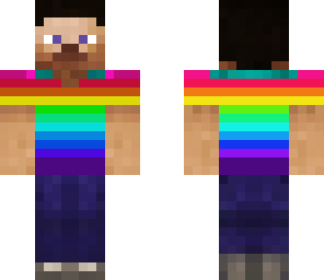 original dude with rainbow shirt