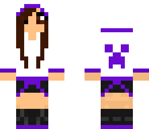 purple girl