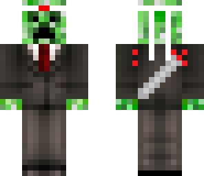 ninja creeper in a suit