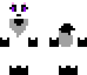 angel wolfgirl purple eyes