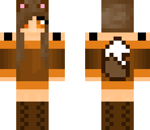 brown wolfgirl