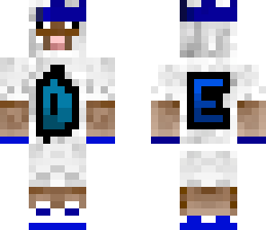 esheaa blue stream skin customized 2 times
