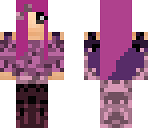 spotty purple girl