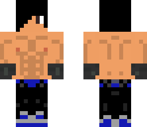 blue tough guy