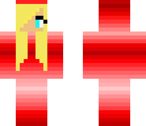 red shaded girl