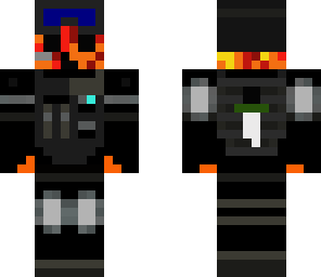 blaze in a swat suit mk i