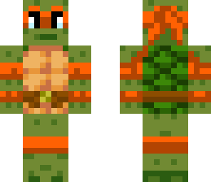 tartarugua ninja  laranja