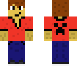 teenager red shrit
