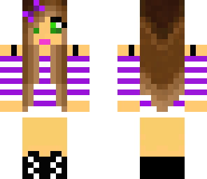 cute purple girl2
