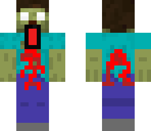 zombie with battle scares