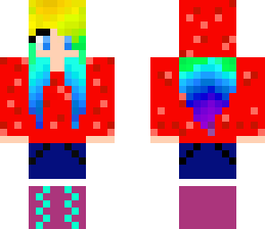 red hoodie girl