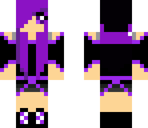 emo girl with hoodie