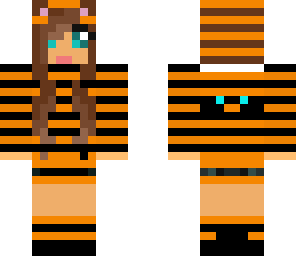tiger girl skin
