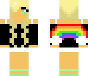 rainbow girl