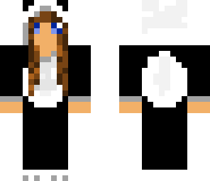 girl panda suit