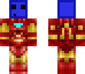blue slime iron man