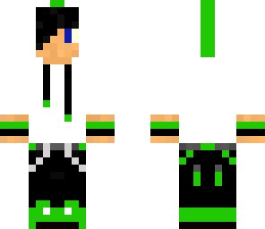 green hoodie teen