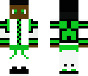 creeper kid green
