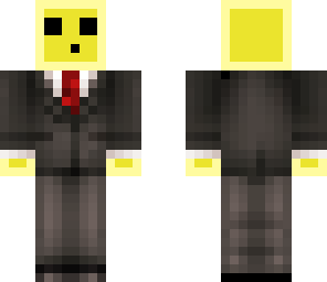 yellow slime in a tux