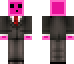 pink slime in a tux