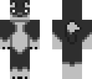 dark grey wolf