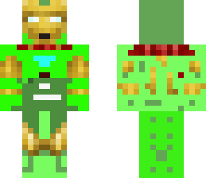 iron man green