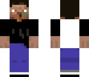 me in minecraft