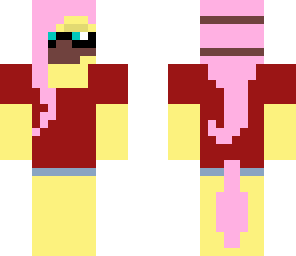 crazy fluttershy with mask