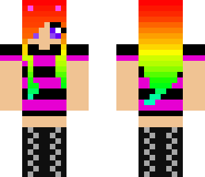 rainbow girl