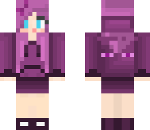 purple ender girl