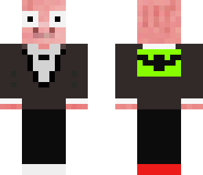 cerox pig in suit
