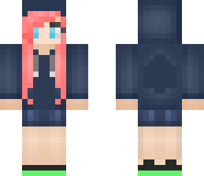 hoodie girl but changed shoes lolz