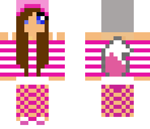 pink cute girl