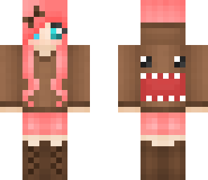 pink domo girl