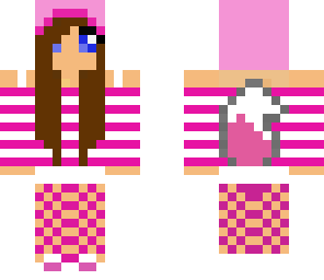 pink cute girl
