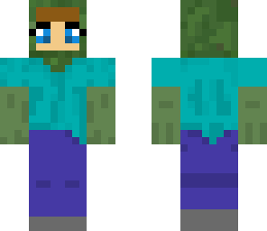 girl in a zombie suit