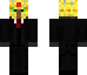 king moose in a suit