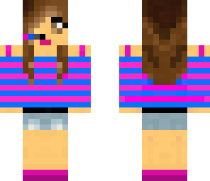 cute little gamer girl