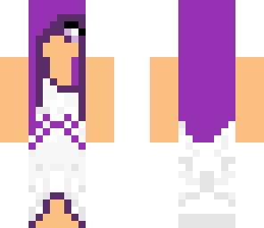 purple wedding girl