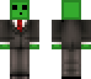 green slime in a suit