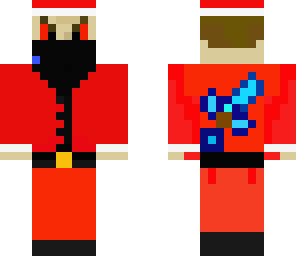 thediamondgiver in a santa suit