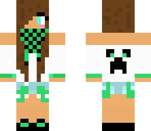 green gangster girl