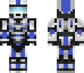 blue super soldier