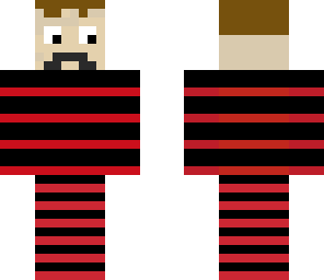 striped man