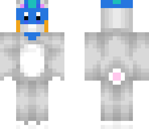 mudkip in a bunnysuit