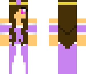 purple dress