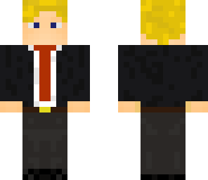 random man in a suit