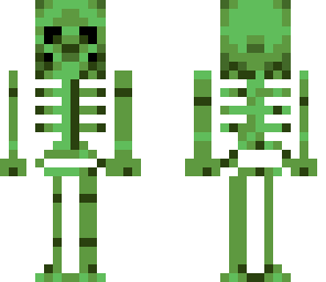 green skeleton
