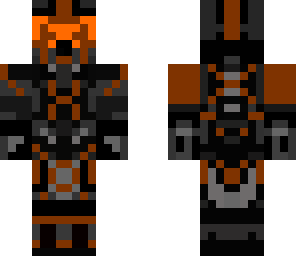 brown and orange spartan medic